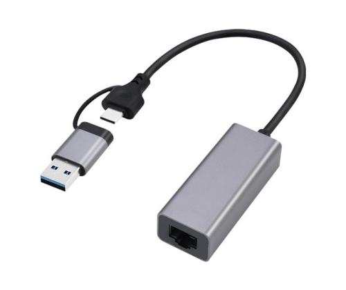 GEMBIRD USB 3.1 + type-C Gigabit adapter