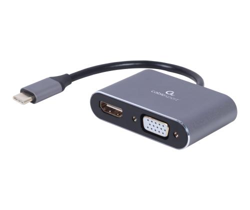 GEMBIRD USB Type-C to HDMI + VGA display