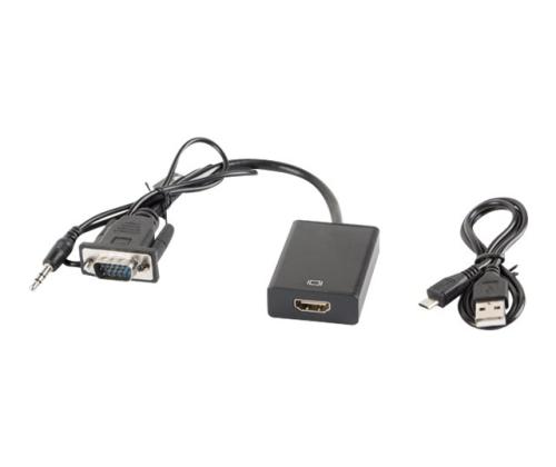 LANBERG AD-0021-BK Lanberg adapter VGA(F