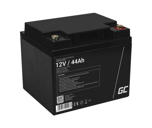 GREEN CELL Battery AGM 12V 44 Ah