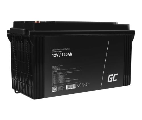 GREEN CELL Battery AGM 12V 120Ah