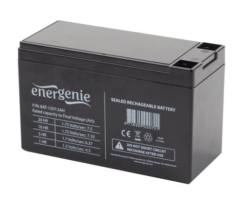 GEMBIRD BAT-12V7.5AH Energenie Rechargea