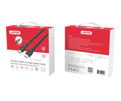 UNITEK C11043BK High Speed Cable HDMI
