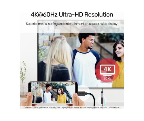 UNITEK EXTENSION CABLE USB-C 4K 60HZ