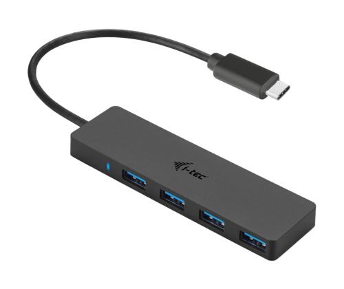 I-TEC USB C SLIM HUB 4 Port passive