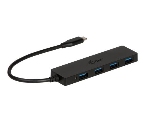 I-TEC USB C SLIM HUB 4 Port passive