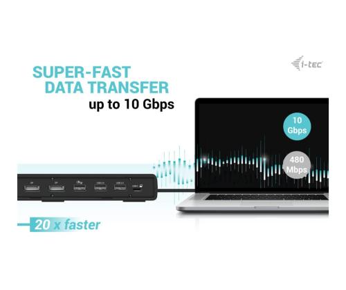 I-TEC USB-C Tripledock PD 100W