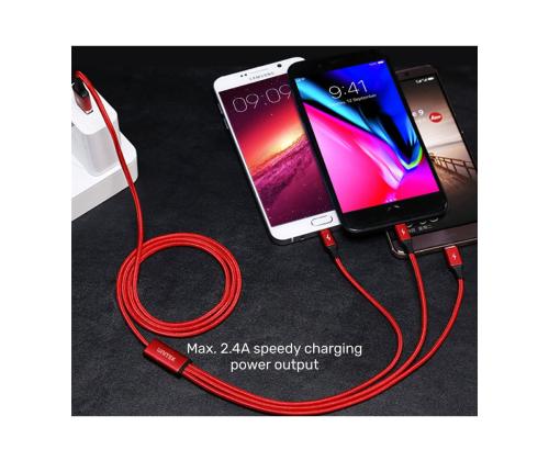 UNITEK C4049RD Unitek Cable 3-in-1, USB-