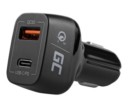 GREENCELL CAD33 Car Charger Green Cell U