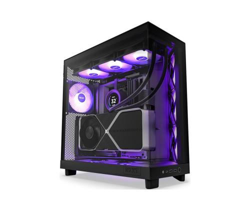 NZXT PC case H6 Flow RGB black