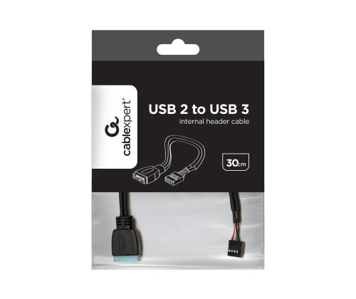 GEMBIRD adapter USB 3.0 (FP) - USB 2.0 (