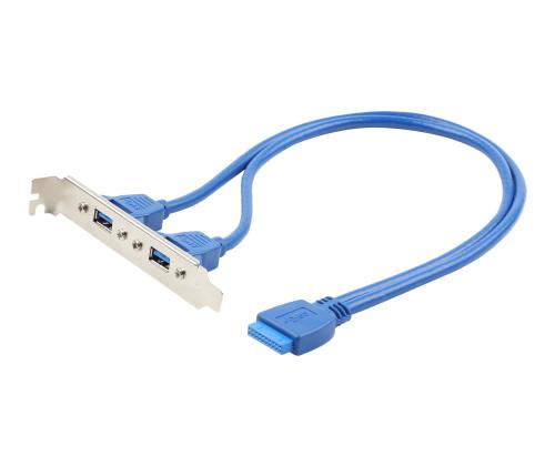 GEMBIRD CC-USB3-RECEPTACLE Gembird Dual