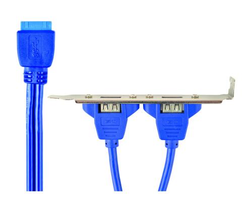 GEMBIRD CC-USB3-RECEPTACLE Gembird Dual