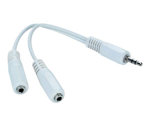 GEMBIRD CCA-415W Gembird MINIJACK M -> 2