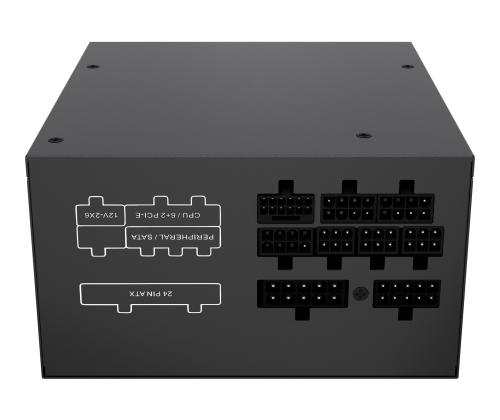 GEMBIRD Power supply unit 750W active PF