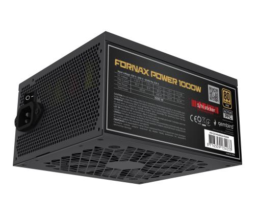 GEMBIRD Power supply unit 1000W active P