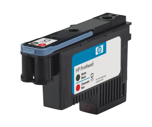 HP 73 Printhead Matte black/chrom.Red