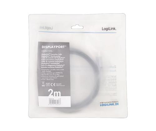 LOGILINK CDA0105 DisplayPort cable 2m