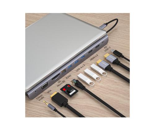 UNITEK 11 in 1 Docking Station USB-C