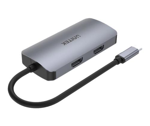 UNITEK Hub USB-C 1xUSB 3.1 Gen1 VGA