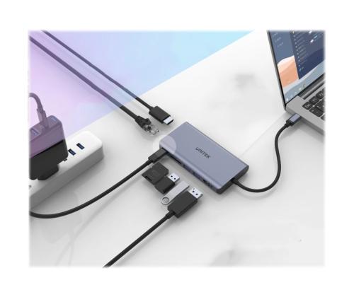 UNITEK D1056A Hub USB-C 2x USB 3.1 HDMI