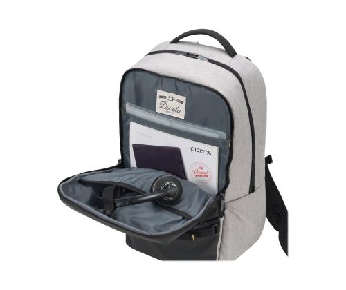 DICOTA Backpack MOVE 13-15.6 light grey