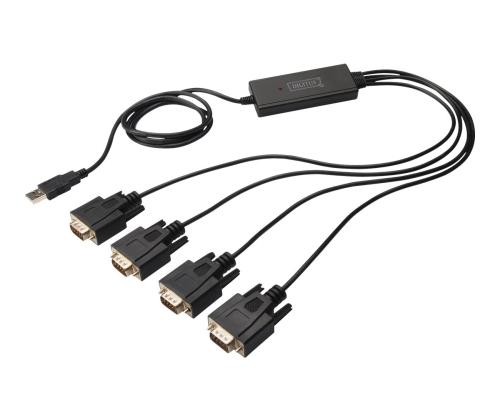 DIGITUS USB 2.0 to RS232x4 Cable