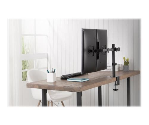 DIGITUS Dual Monitor Clamp Mount