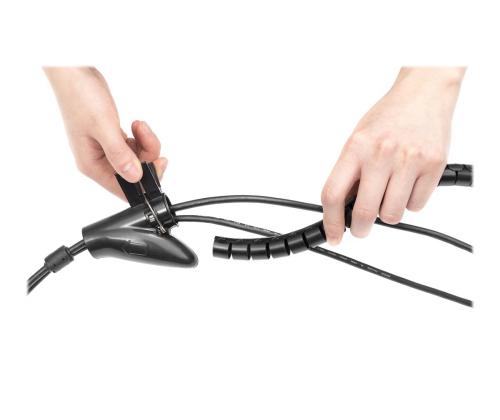 DIGITUS Cable Sleeve black 5m