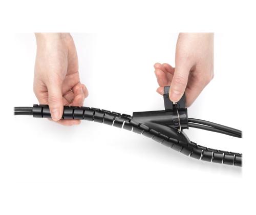 DIGITUS Cable Sleeve black 5m