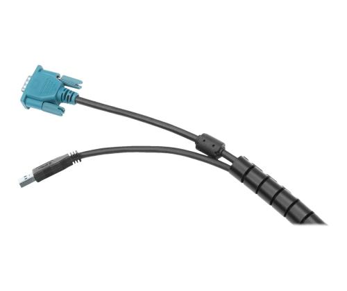 DIGITUS Cable Sleeve black 5m