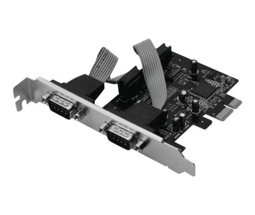 DIGITUS PCIexpress card 2x serial