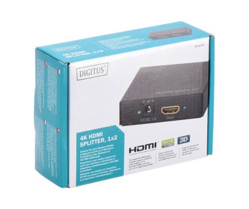DIGISTUS 4K HDMI Splitter 1x2