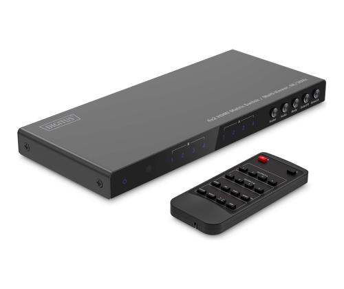 DIGITUS 4x2 HDMI Matrix / Multi-Viewer