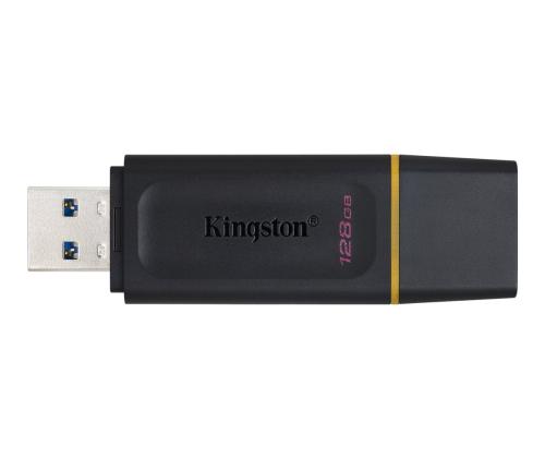 KINGSTON 128GB USB3.2 Gen1 DT Bk+Yellow