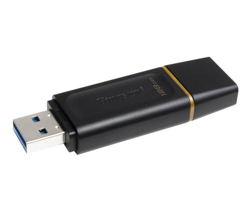 KINGSTON 128GB USB3.2 Gen1 DT Bk+Yellow