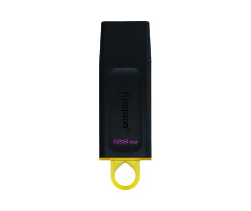 KINGSTON 128GB USB3.2 Gen1 DT Bk+Yellow