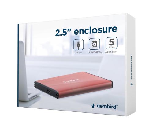GEMBIRD USB 3.0 2.5inch HDD enclosure