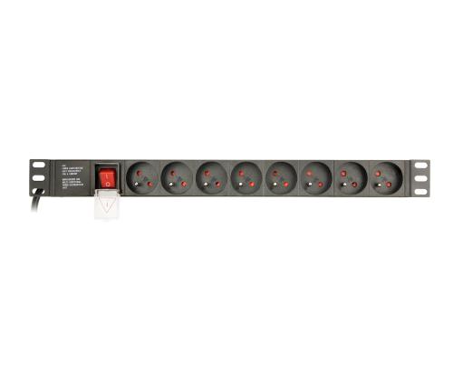 GEMBIRD Power distribution unit PDU 8