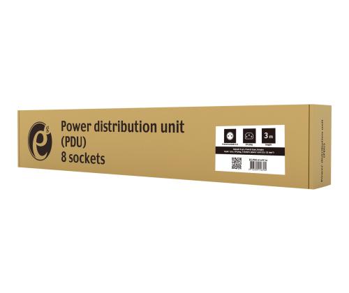GEMBIRD Power distribution unit PDU 8