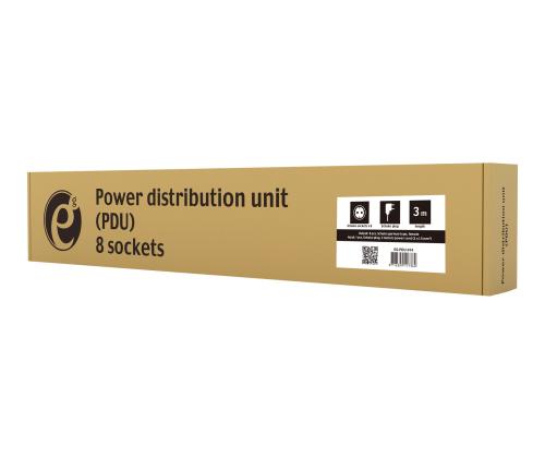 GEMBIRD Power distribution unit PDU 8