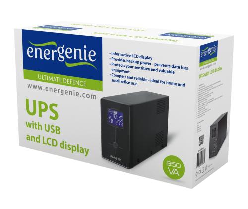 GEMBIRD UPS with LCD Display 850VA