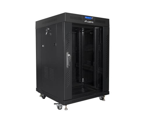 LANBERG rack cabinet 15U 600x600 glass