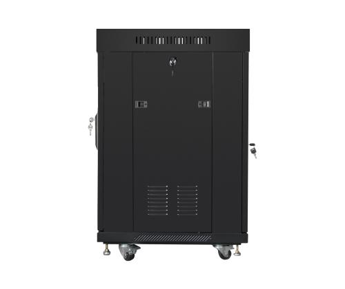 LANBERG rack cabinet 15U 600x600 glass