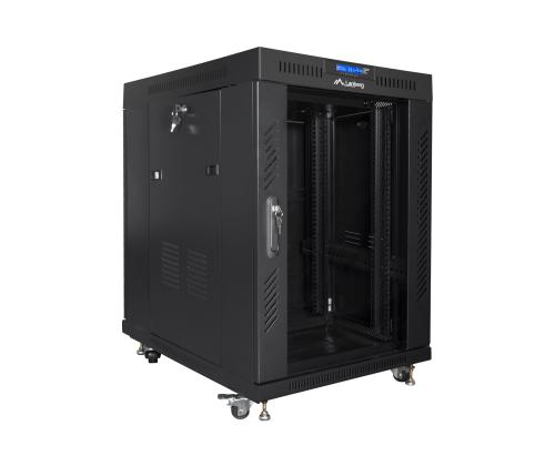 LANBERG rack cabinet 15U 600x800 glass