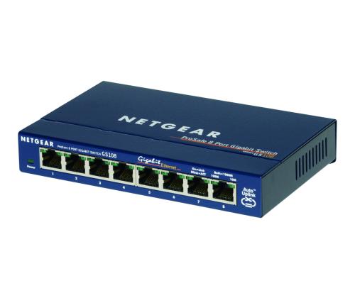 NETGEAR 8xRJ45 10/100/1000 GBit