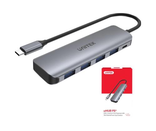 UNITEK Hub Active USB-C 4X USB 3.1 Gen1