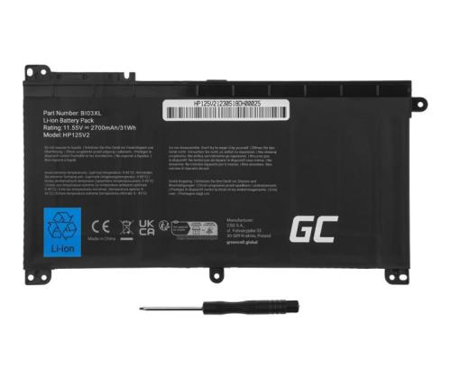 GREEN CELL battery BI03XL ON03XL for HP