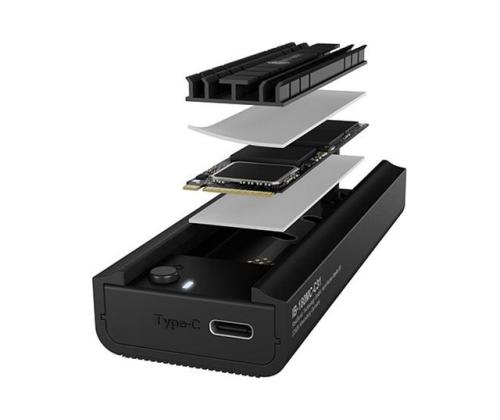 ICYBOX IB-180MC-C31 NVMe and SATA Dock
