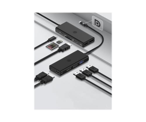 ICY BOX IB-DK4011-CPD Docking Station